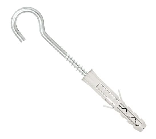 Дюбель розпірний з гаком півкруглим 8 п=100 (1200)