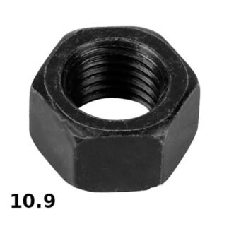 Гайка DIN 934 М 6 клас 10 чор (уп=500)