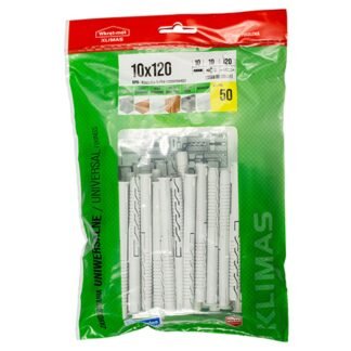 Дюбель розпірний рамний 10х120 зіп пакет=50 (600)