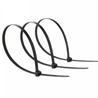 Стяжка для електропроводки ЧОРНА 3,6х200 чорна п=100