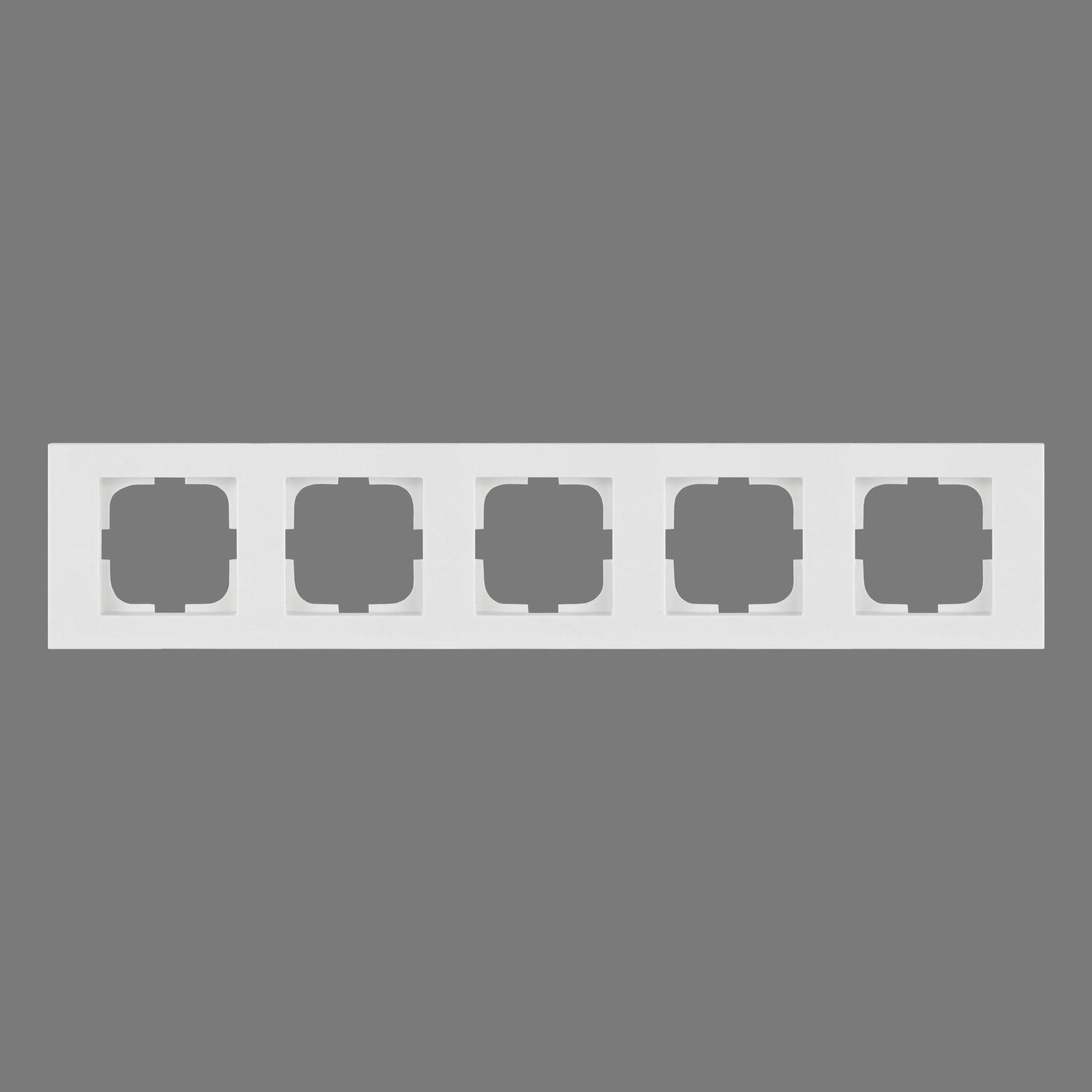 400-010000-250 Рамка п’ятерна Grano біла/12/120