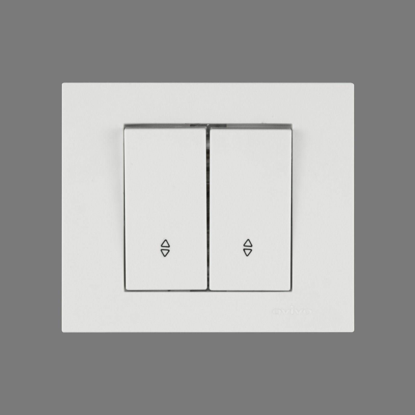 400-010200-211 вимикач 2-кл.прохідний GRANO білий