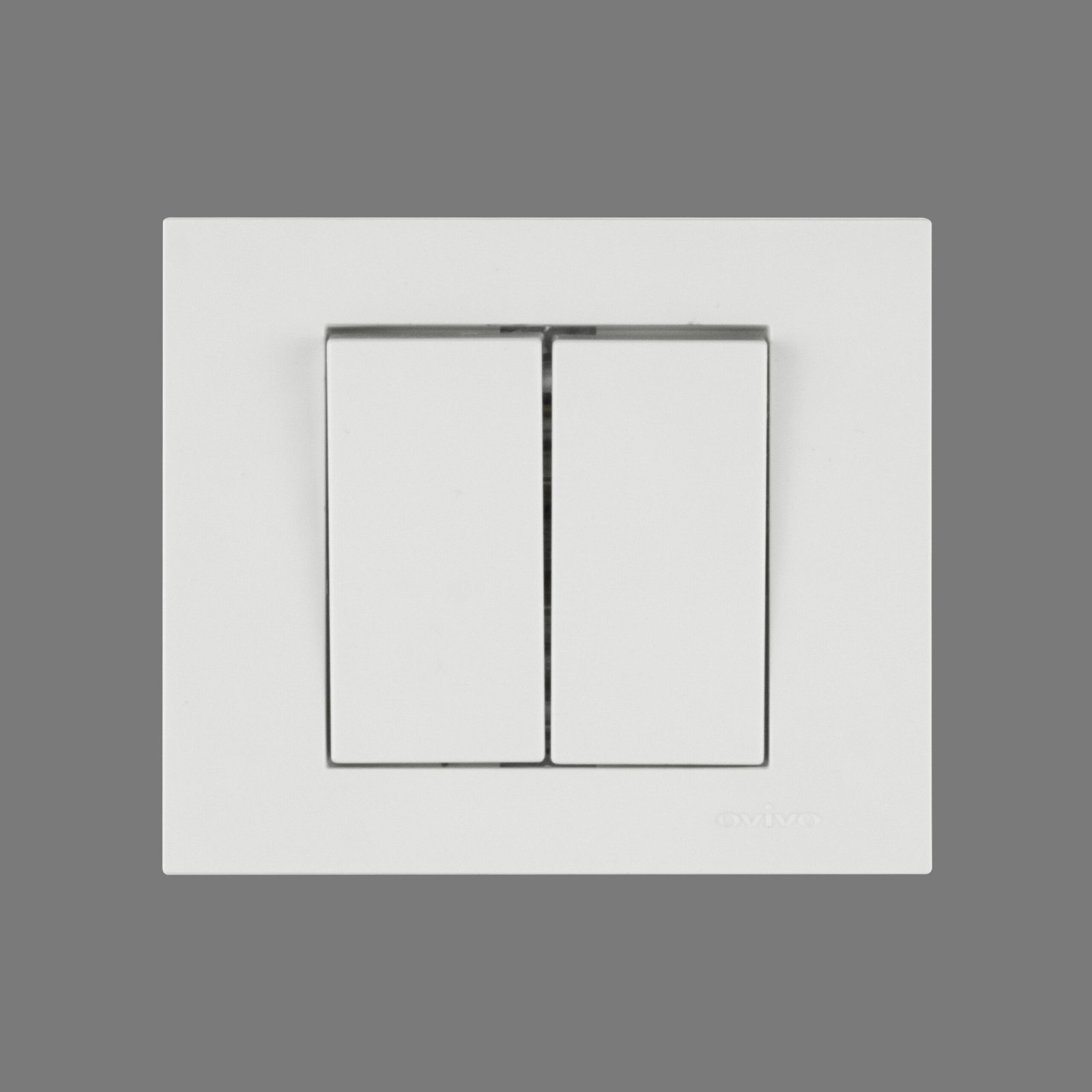 400-010200-202 вимикач 2-кл. GRANO білий