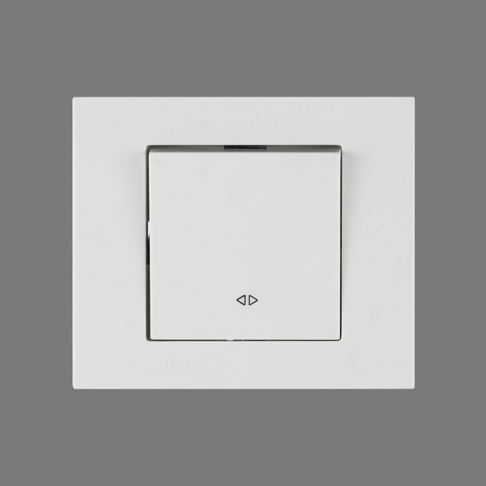 400-010200-209 вимикач 1-кл.прохідний GRANO білий