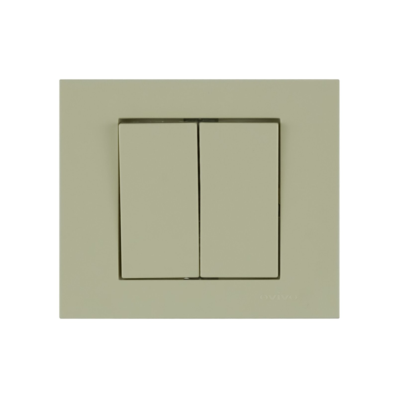 400-020200-202 Вимикач 2-клв.Grano кремовий/12/120