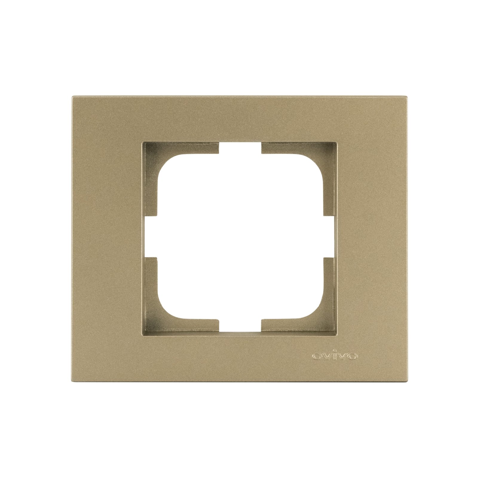 400-120000-096 Рамка одинарна Grano титанова/12/240
