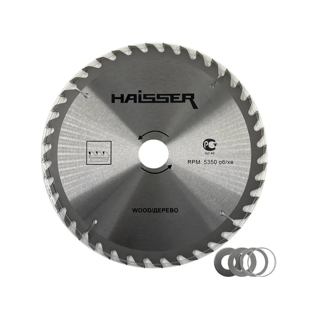 Диск пильний 190х30 32 зуб. по дереву HAISSER