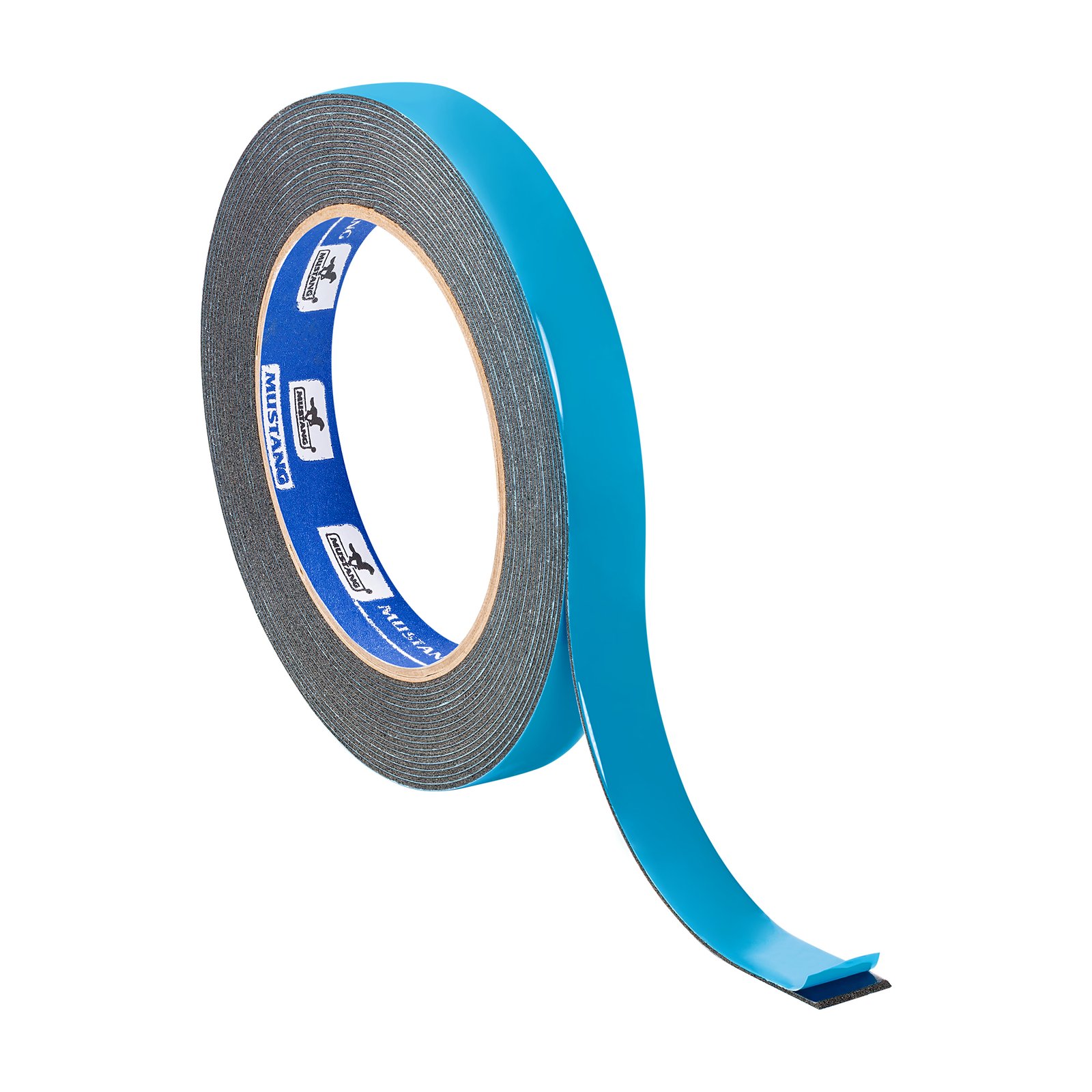 Двостороння клейка стрічка на вспіненій основі АВТО MUSTANG 19мм*10м