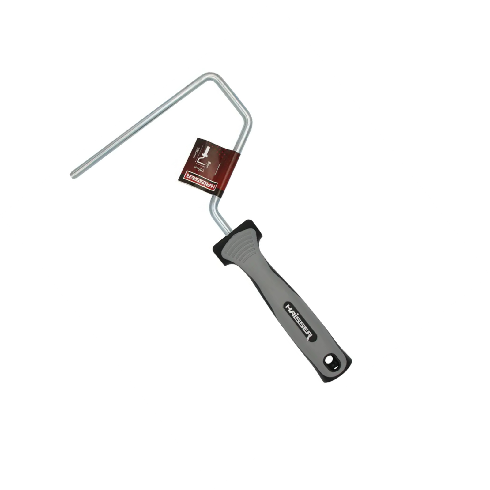 Ручка для валика, ручка пластик+гума, 8/180 HAISSER