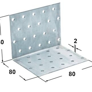 Кутник панельний 80х 80х 80х2,0 20шт (50)