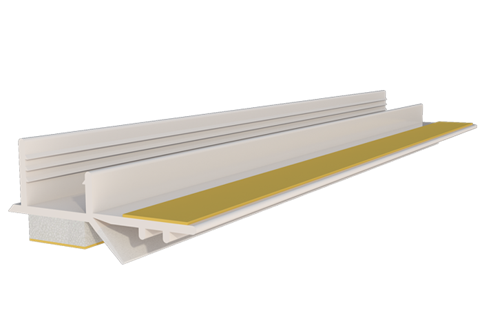 Браво_Привіконний профіль 6мм без сітки (білий) – 2,5м (40шт./уп.)