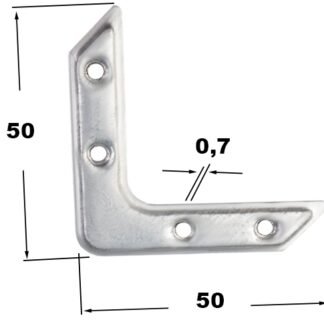 Кутник віконний 50х50х0,7 (50)