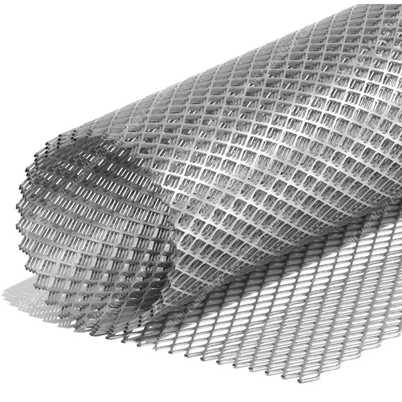 Сітка просічно-витяжна оцинкована 0.5(3.5*13,5 5м)