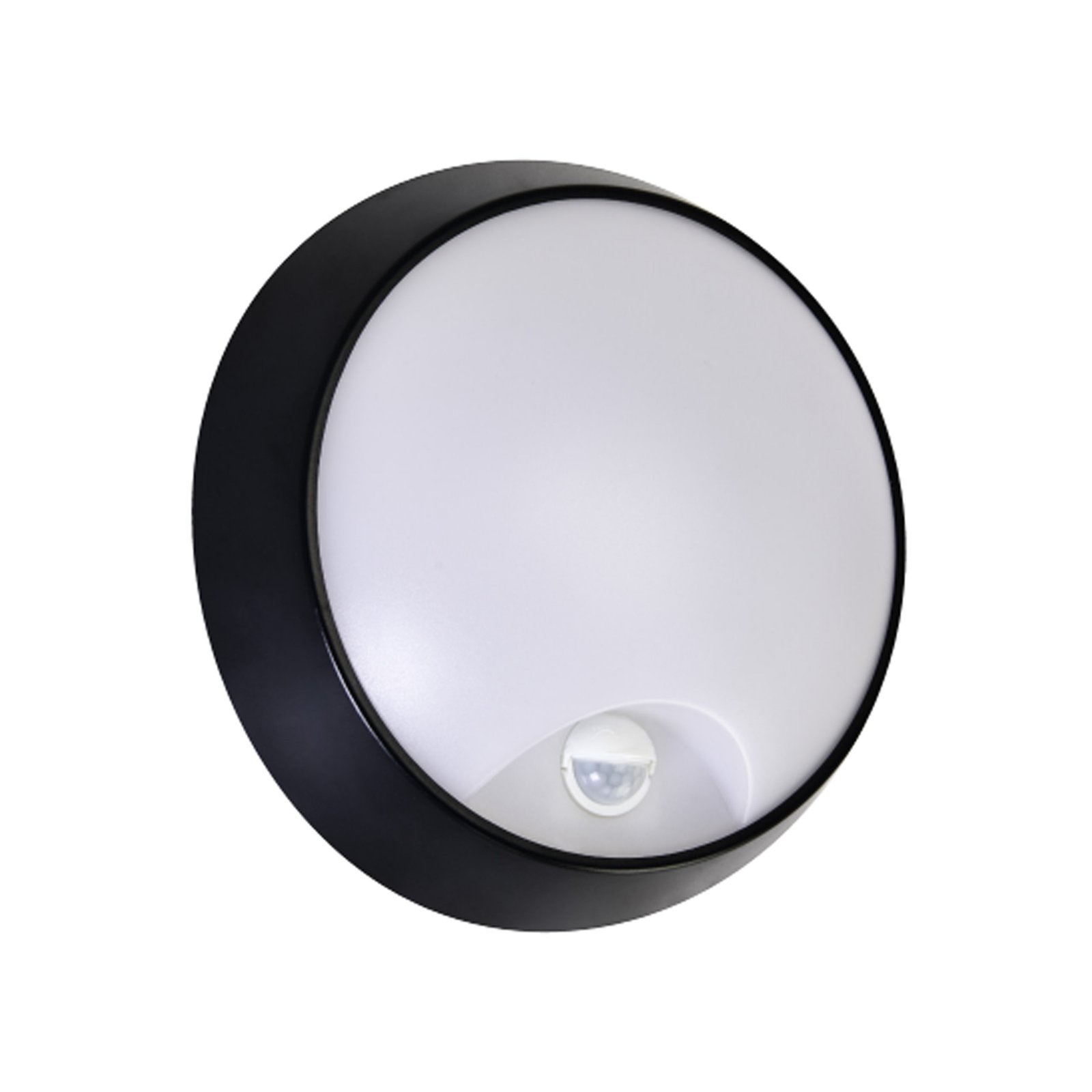 071-017-0020-020 Світильник стельовий LED 20W IP54 3ССТ 1600Lm з дат. руху 170-260V d-220*h80мм ЧОР