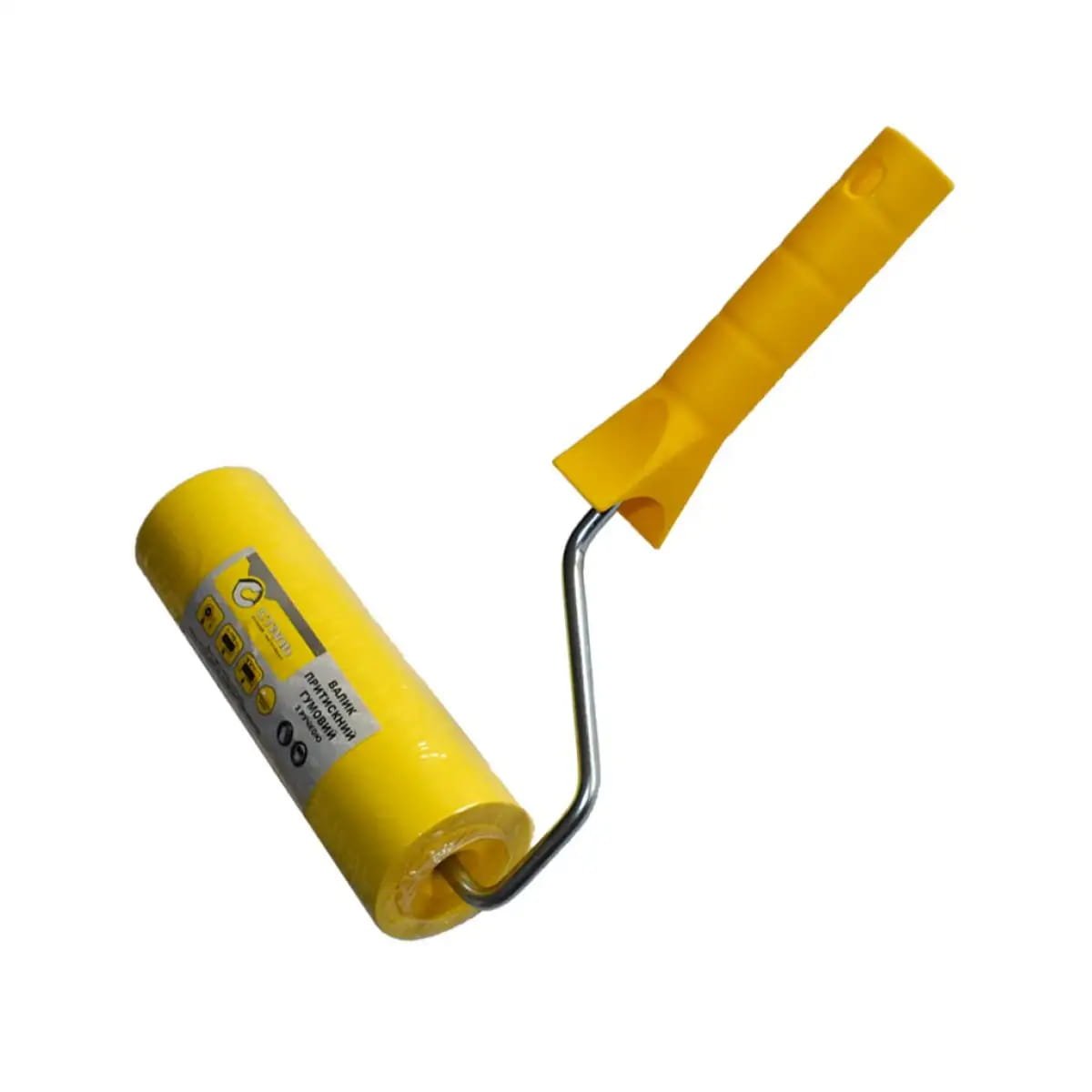 Валик притискний шпалерний з ручкою 6мм*150мм Сталь