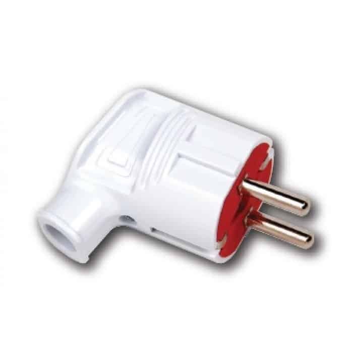 Вилка зз кутова 16А