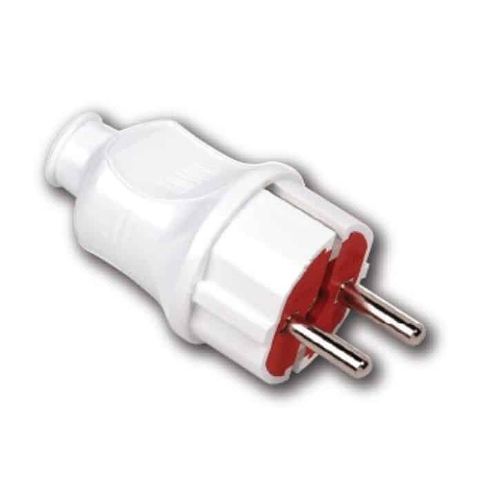 Вилка 16А пряма зз