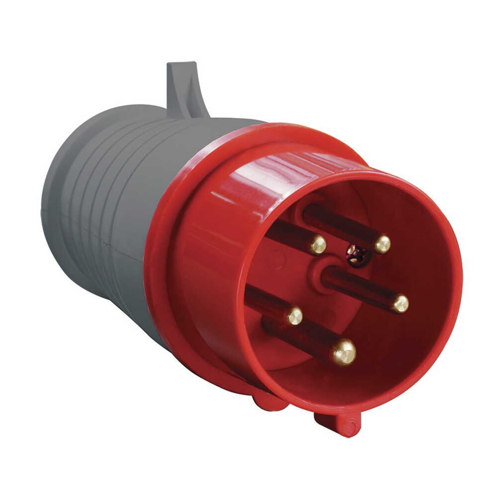 Вилка ІЕК 3ф 5-ти контактна 16А