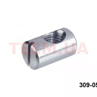 Гайка мебельна циліндрична 6 / 10х13 (п=100) (5500)