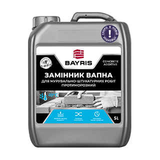 Пластифікатор замінник вапна протиморозний Байріс 5л