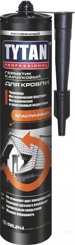 Tytan герметик каучуковий прозорий