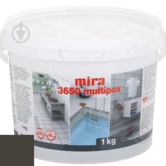 Епоксидний клей і затирка mira 3650 multiрох (1 кг) коричневий
