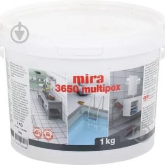 Епоксидний клей і затирка mira 3650 multiрох (1 кг) світло беж