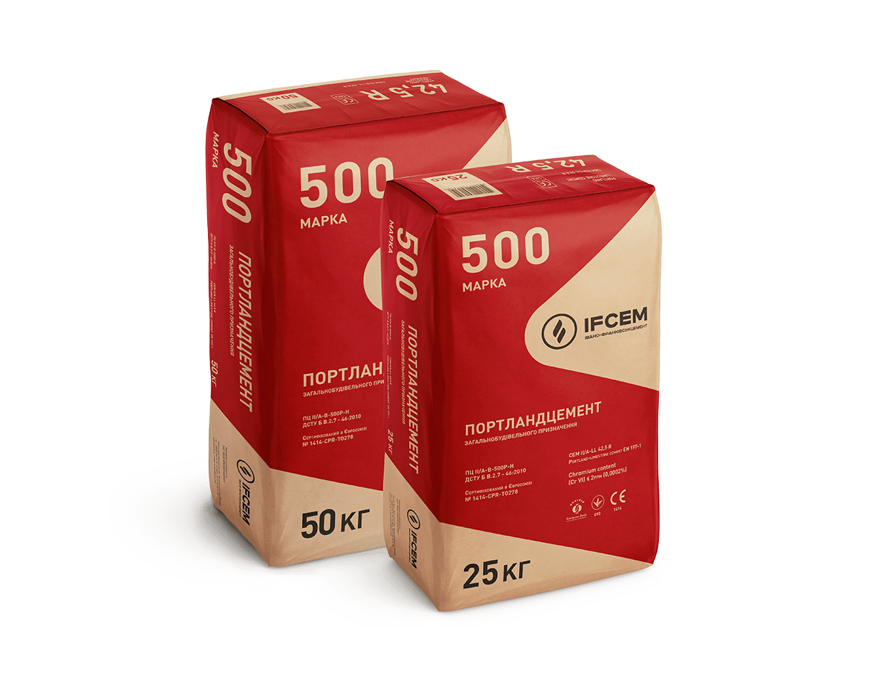 Портландцемент М500 25кг