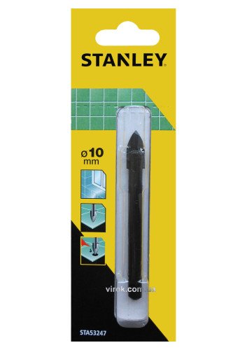 Свердло по кераміці 10мм STANLEY