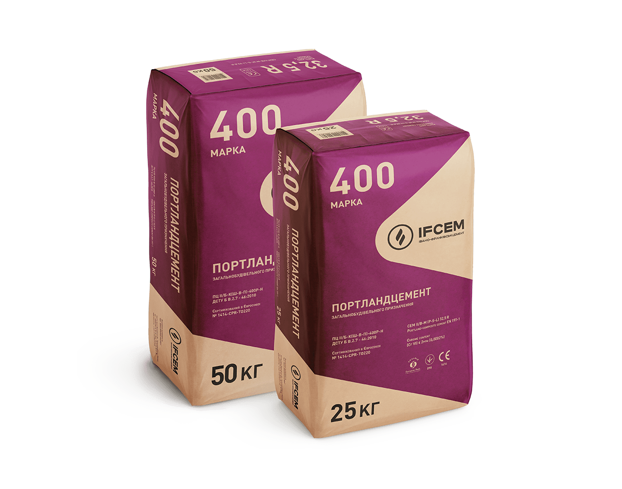 Портландцемент М400 25кг