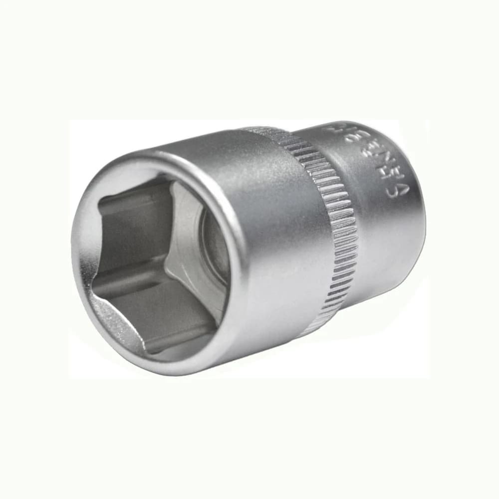 Головка шестигранна Cr-V, 1/2″, 27 мм, Berg