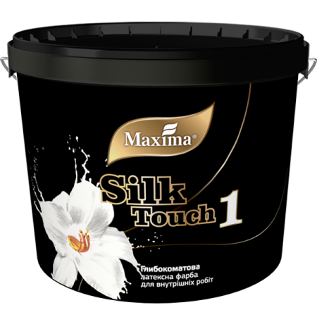 Глибоко матова латексна фарба “Silk Touch 1” ТМ “Maxima” -6 кг