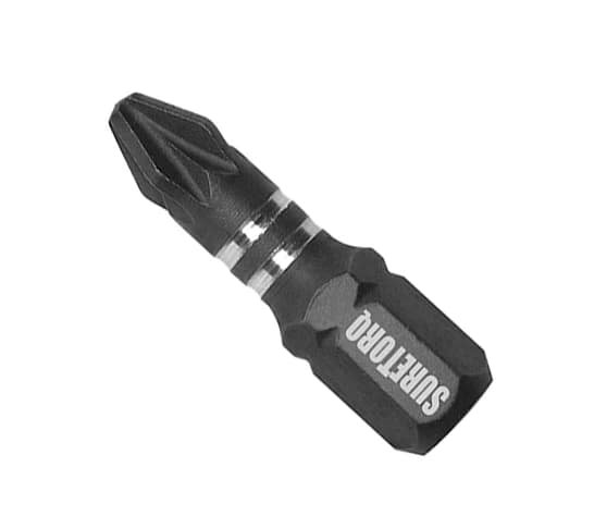 Біти SURETORQ PZ 2×25 чорні (15)