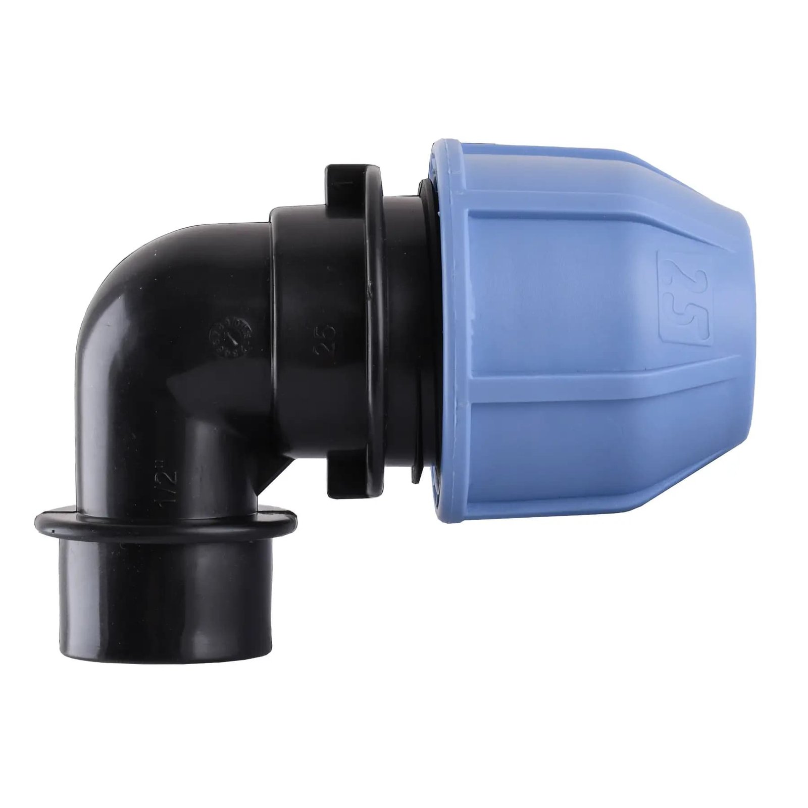 Коліно ПНД Vsplast 25*1/2 ” **  ВР 4002