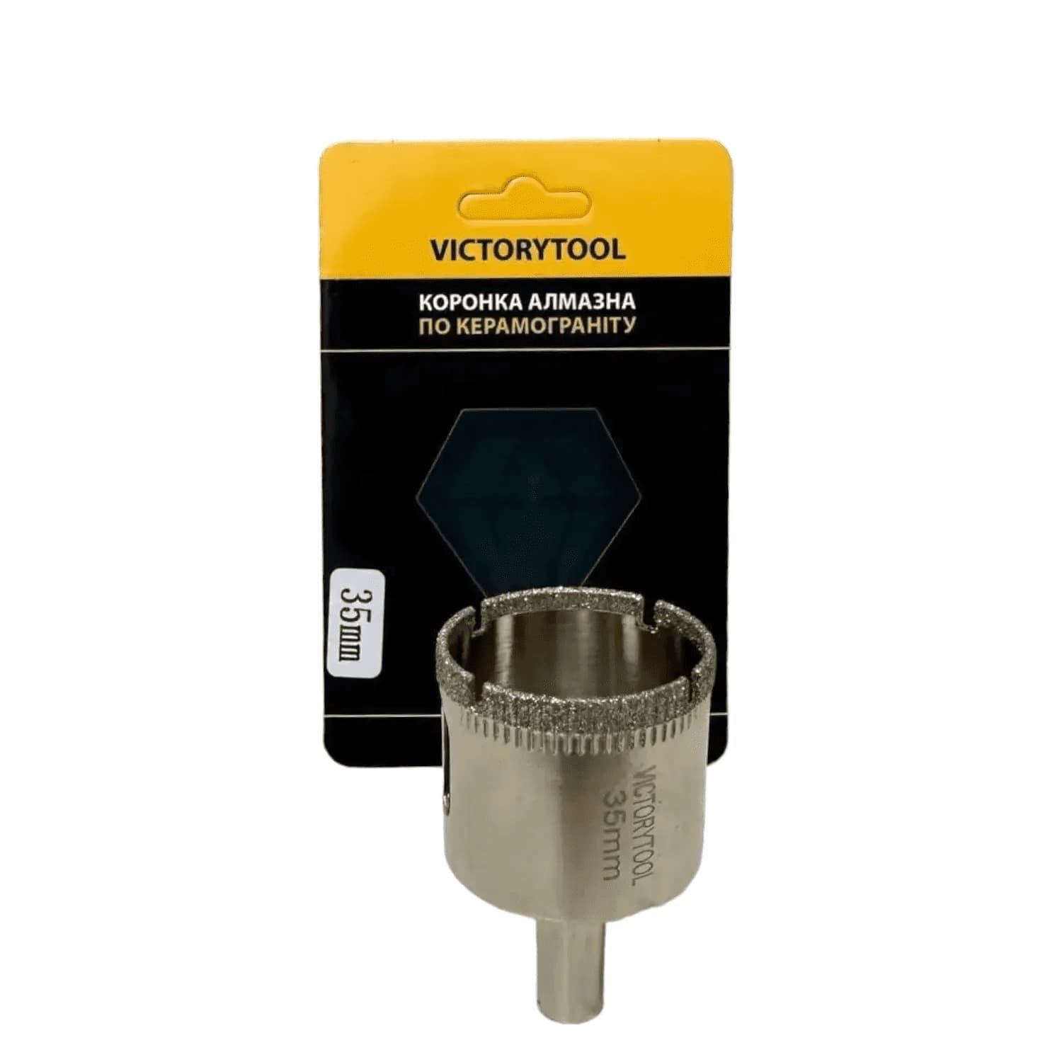 Коронка алмазна VICTORYTOOL 35 мм під дриль (v035)