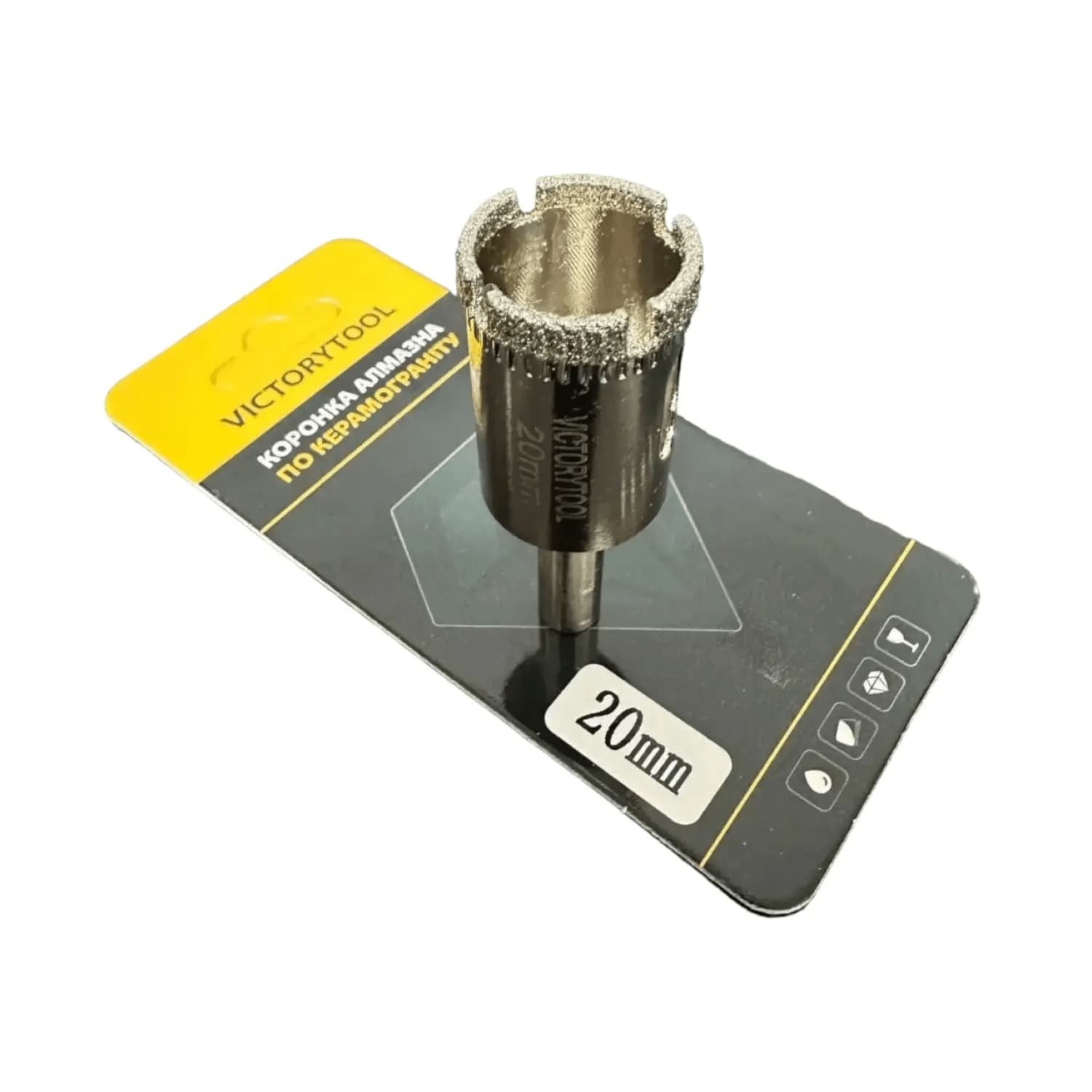 Коронка алмазна VICTORYTOOL 20 мм під дриль (v020)