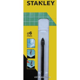 Свердло по кераміці та склу STANLEY : Ø= 6 мм