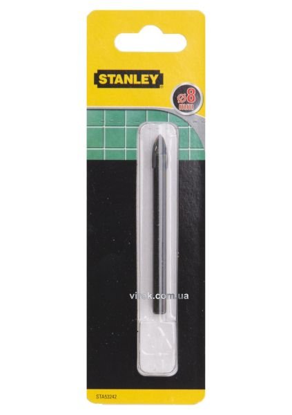 Свердло по кераміці 8мм STANLEY