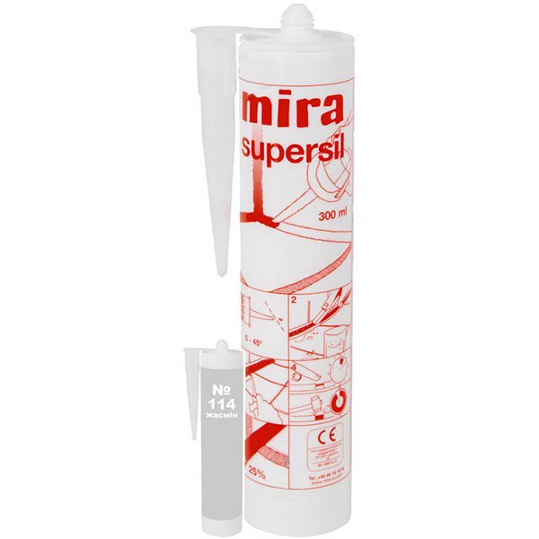 Герметик mira supersil №114 (уп.0,3 кг)