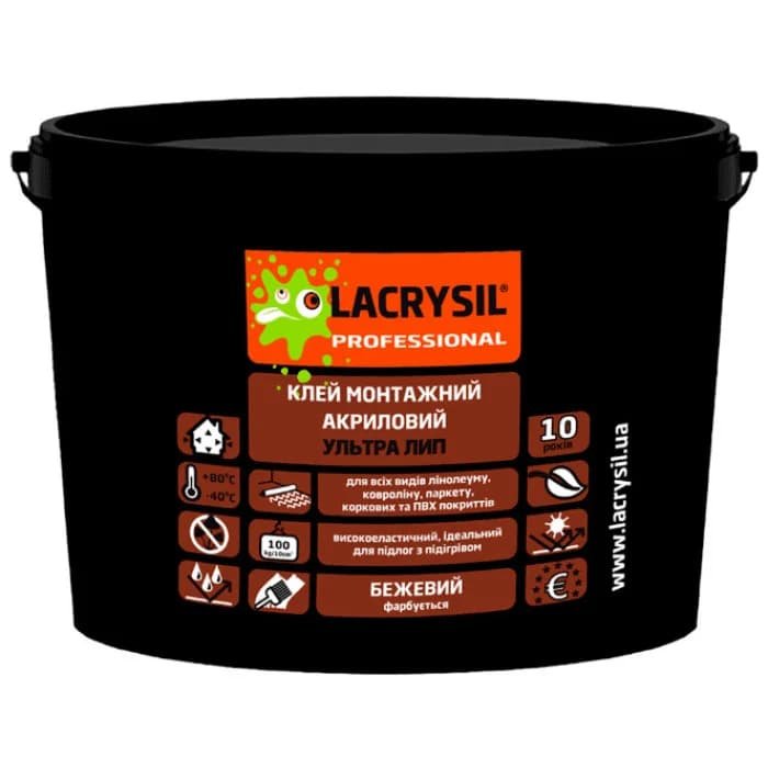 LACRYSIL Ультра Лип 3кг Клей для підлог