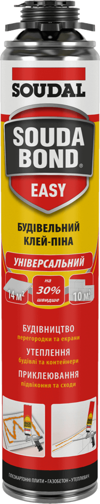 Піна-клей  SOUDABOND EASY GUN 750 мл піст.