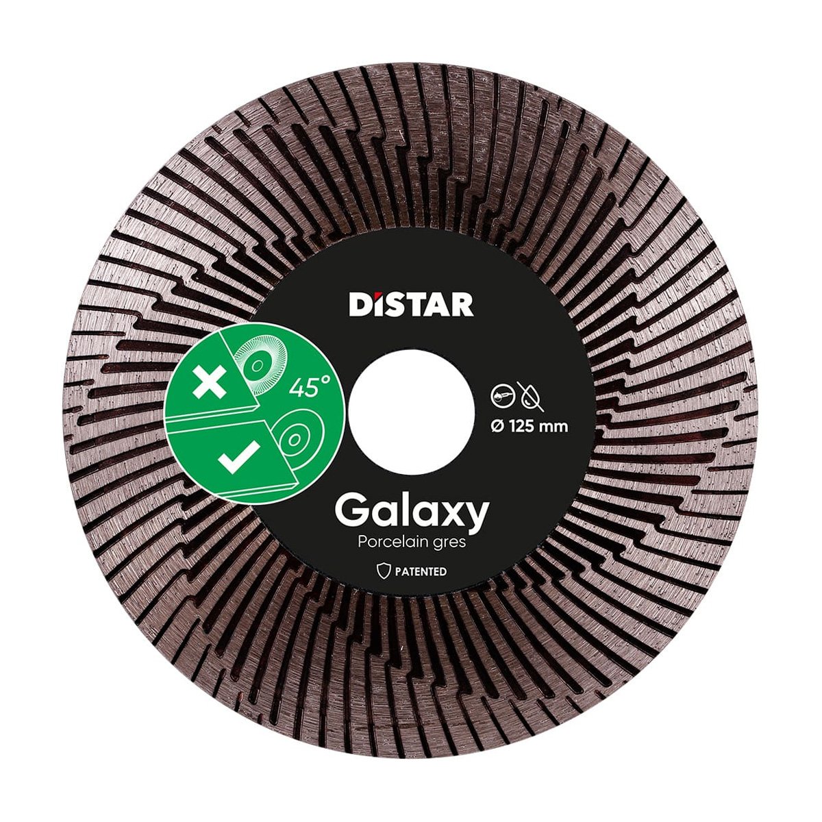 Круг алмазний вiдрiзний 1A1R 125×1,6/1,5x30x22,23 Galaxy