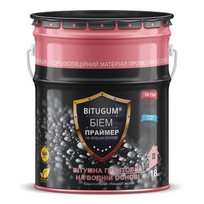 Праймер BITUGUM 5кг на водній основі