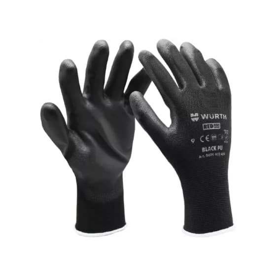 Рукавиці захисні Black PU, пара, розмір 11 {арт. 0899402411}