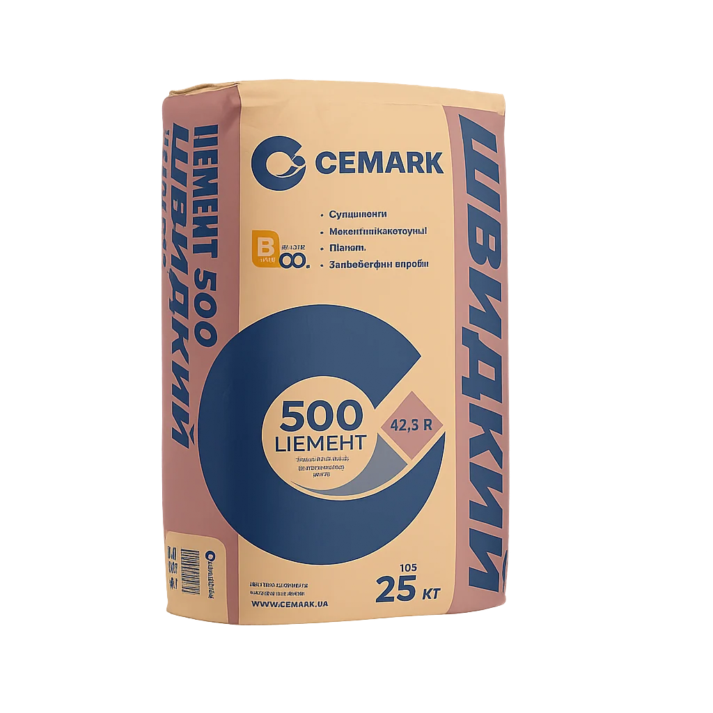 Цемент Миколаївський М500, 25кг