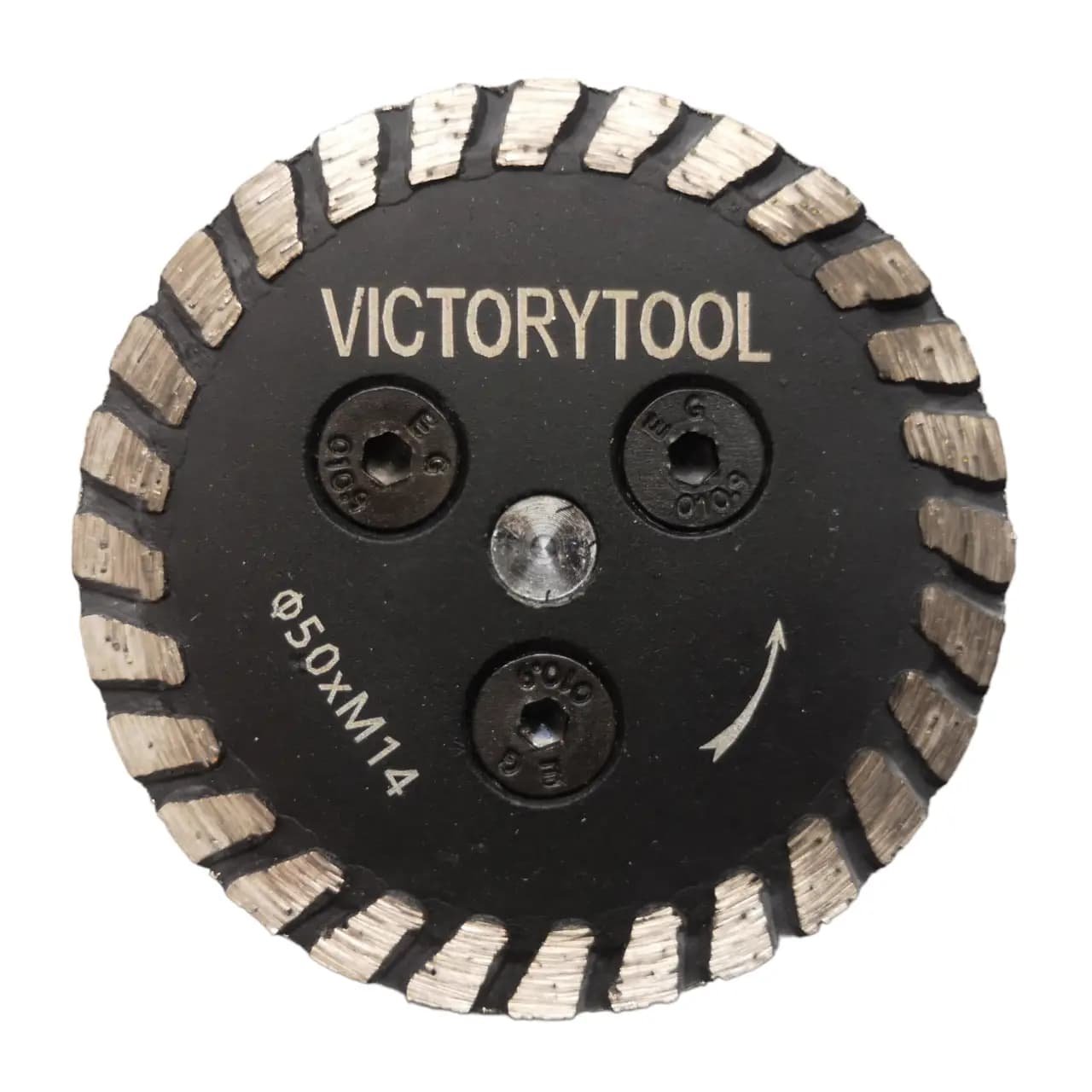 Алмазний диск VICTORYTOOL 50 мм для чищення клею під СВП М14