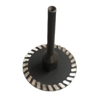 Алмазний диск VICTORYTOOL 50 мм для чищення клею під СВП на дриль з хвостовиком